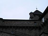 Aubenas, Chateau, Facade arriere (2)